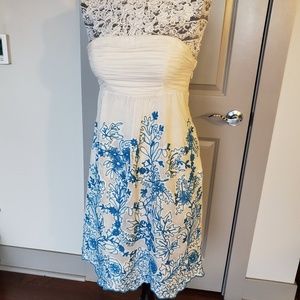 Anthropologie Cornflower Dress